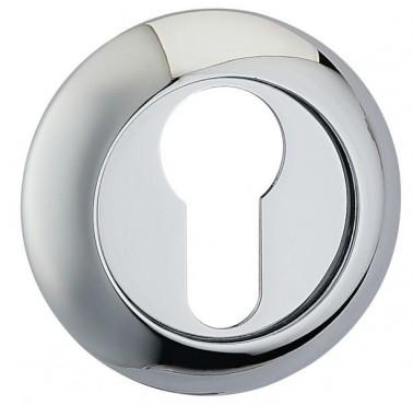 Fortessa Radius Euro Profile Escutcheons Polished Chrome Per Pair