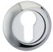 Fortessa Euro Profile Escutcheons Polished Chrome Per Pair