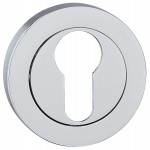 Fortessa Euro Profile Escutcheons Polished Chrome Per Pair 7.45