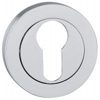 Fortessa Euro Profile Escutcheons Polished Chrome Per Pair 7.45