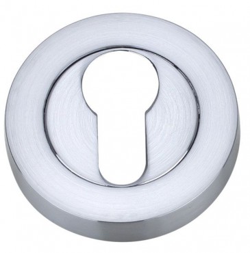 Fortessa Euro Profile Escutcheons Satin Chrome Per Pair