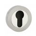 Mediterranean Euro Escutcheon M-ESC-E-SNNP Satin Nickel / Polished Nickel