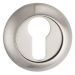 Fortessa Raised Euro Profile Escutcheons Satin Nickel Per Pair