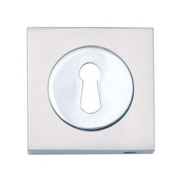 Fortessa Euro Profile Escutcheons Square Rose SCP/PCP Per Pair