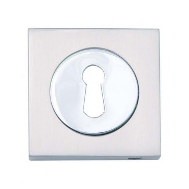 Fortessa Euro Profile Escutcheons Square Rose SCP/PCP Per Pair