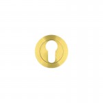 Euro Profile Escutcheon Rosso Tecnica RT001PVDSB Satin Brass 6.65