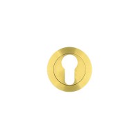 Euro Profile Escutcheon Rosso Tecnica RT001PVDSB Satin Brass 6.65