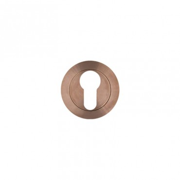 Euro Profile Escutcheon Rosso Tecnica RT001PVDBZ Satin Bronze