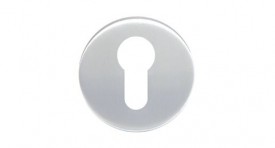 Eurospec Budget Euro Profile Escutcheon Satin Aluminium 2.38