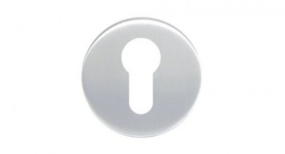 Eurospec Budget Euro Profile Escutcheon Satin Aluminium