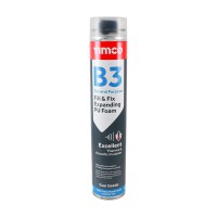 Expanding Foam Gun Grade Timco B3 PU Fill & Fix General Purpose 750ml 6.44