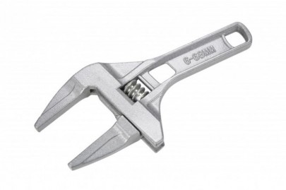 BlueSpot Extra Wide Jaw Adjustable Wrench 200mm 06322
