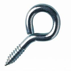 Screw Eyes Zinc Plated 75mm x 18g Pack of 10
