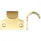 Fulton & Bray Sash Lift FB33 Polished Brass 4.58