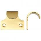 Fulton & Bray Sash Lift FB33 Polished Brass