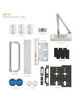 FD30 Fire Door Pack Commercial Locking Corridor Zoo Hardware FDP-C1 123.34