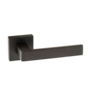 Atlantic Asti FMS254MB Lever Handle Set on Square Rose Matt Black �34.20