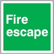 BS5499 Self Adhesive Fire Escape Signs