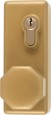 Outside Locking Attachment Panic Hardware