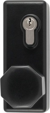 Outside Access Panic Locking Knob Arrone AR885K  Matt Black