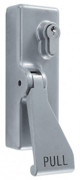 Outside Access Panic Locking Pad Arrone AR885 Silver