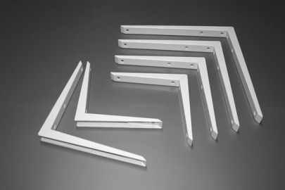 300 x 300mm Mitre Shelf Bracket White