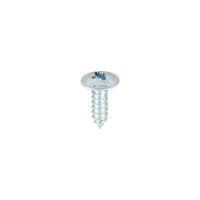 Self Tapping Screws Flange Head Pozi Z/P 1/2" x 8s Box of 200 3.45