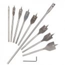 Flat Bit Set 10 Piece with Extension BlueSpot 20190 - £11.92 INC VAT