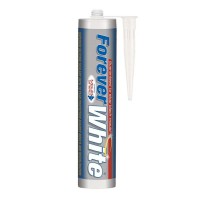 Forever White Silicone Sealant 295ml 7.86