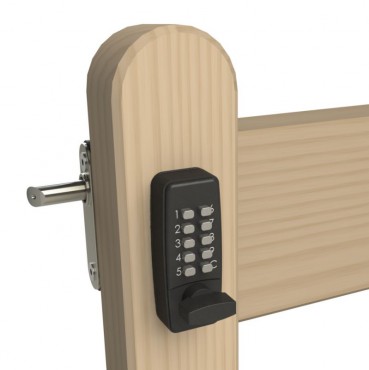 Gatemaster Select Pro Digital Lock Keypad and Handle for Wooden Gates DGLSWL Left Hand