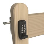 Gatemaster Select Pro Digital Lock Keypad Both Sides for Wooden Gates DGLWR Right Hand 270.04