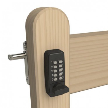 Gatemaster Select Pro Digital Lock Keypad Both Sides for Wooden Gates DGLWR Right Hand