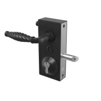 Gatemaster Superlock Bolt on Lock for Metal Gates 10mm - 30mm Traditional Handle BLD1030T 63.75