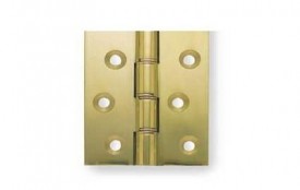 76mm Butt Hinge HDPBW21 Polished Brass per single 3.83