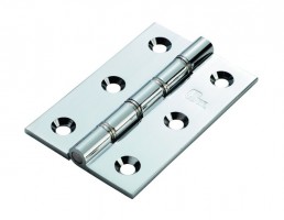 75mm Butt Hinge HDSSW2CP Polished Chrome per single 6.07