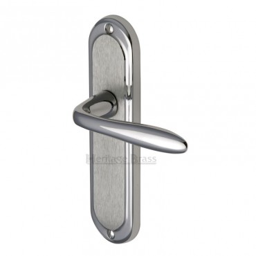 Marcus HEN1210-AP Henley Lever Latch Door Handles Apollo Split Finish