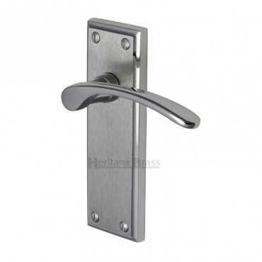 Marcus HIL8600-AP Hilton Lever Lock Door Handles Apollo Split Finish