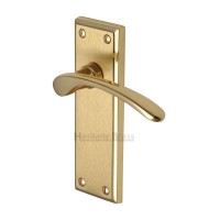 Marcus HIL8600-MF Hilton Lever Lock Door Handles Mayfair Split Finish 31.55