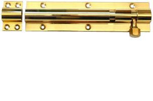 Barrel Bolt 150mm x 40mm Straight Brass