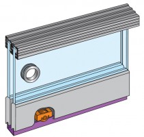 Henderson Z12/2 Zenith Double Track Glass Sliding Door Gear 100.23