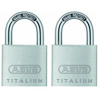 ABUS 64ti/40 Titalium Padlock 40mm Twin Pack 22.02