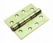 Carlisle Brass HIN1433/13EBP 100 x 76mm Grade 13 Ball Bearing Butt Hinge Electro Brass per single 5.16