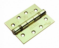 Carlisle Brass HIN1433/13EBP 100 x 76mm Grade 13 Ball Bearing Butt Hinge Electro Brass per single 5.16