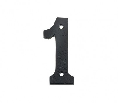 Foxcote Foundries FFN01 Door Number 1 Black Antique