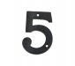 Foxcote Foundries FFN05 Door Number 5 Black Antique