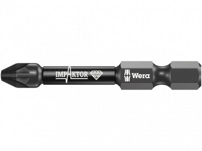 Wera Impaktor Screwdriver Bit Pozi PZ2 x 50mm