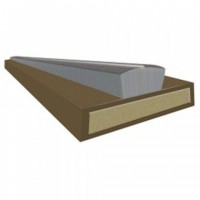 Intumescent Fire & Smoke Strip 2100 x 10mm Brown 1.98