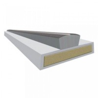 Intumescent Fire & Smoke Strip 2100 x 10mm White 1.98