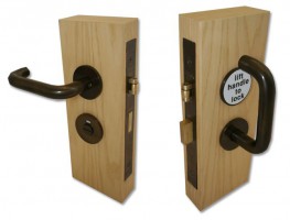 Jeflock Disabled Bathroom Lockset IBMA Bronze 763.68