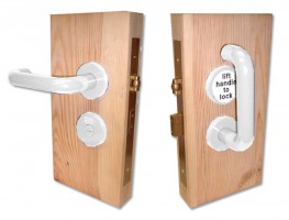 Jeflock Disabled Bathroom Lockset Normbau White 19 £255.41